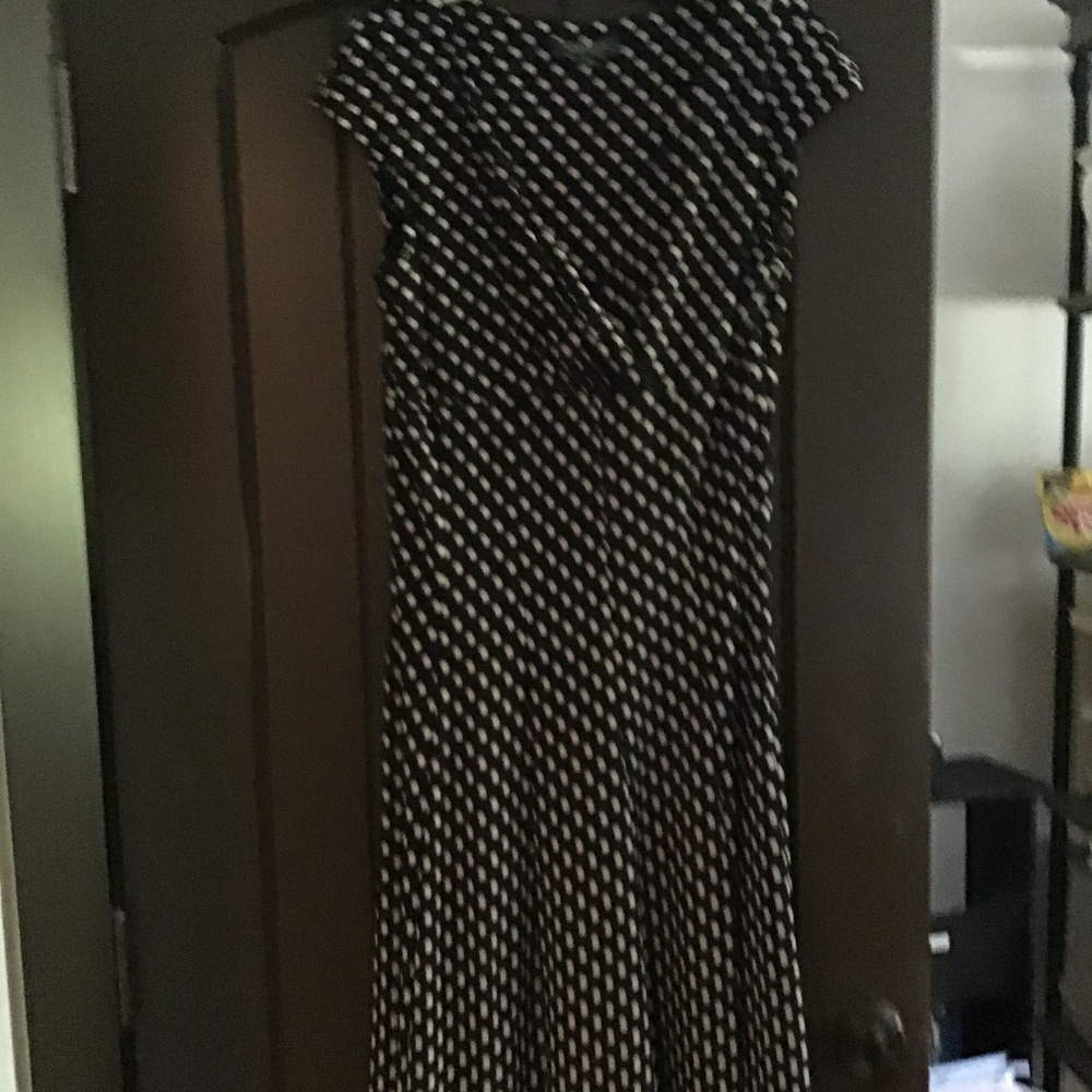 Ralph Lauren polka dot dress